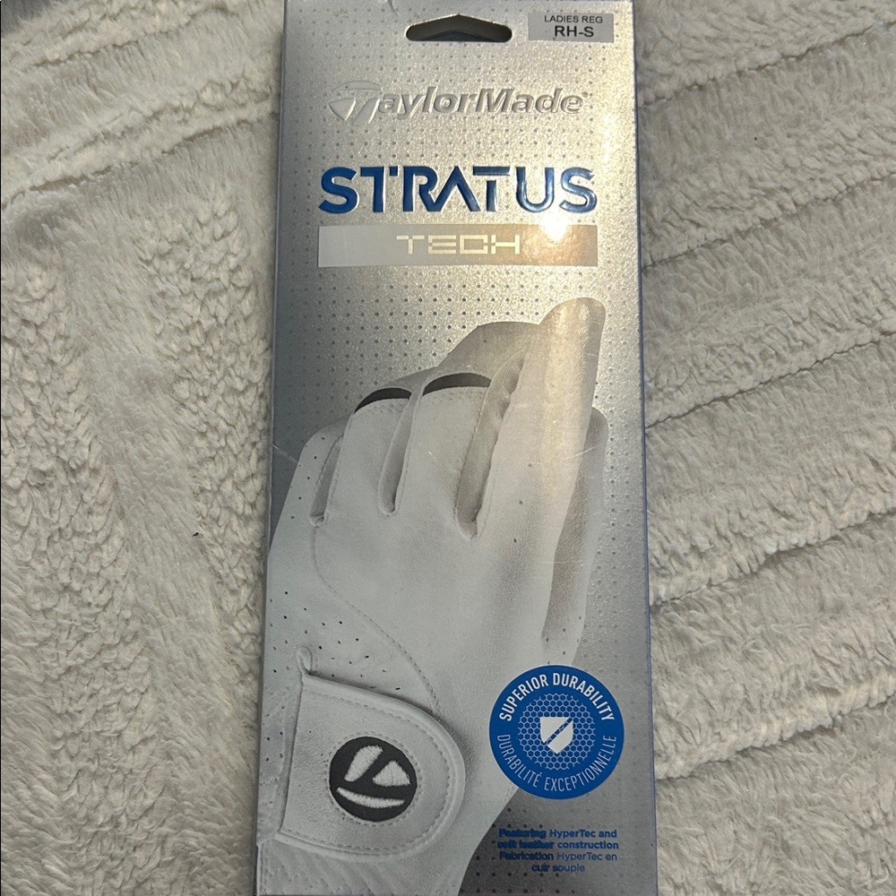TaylorMade Stratus Tech White Golf Glove